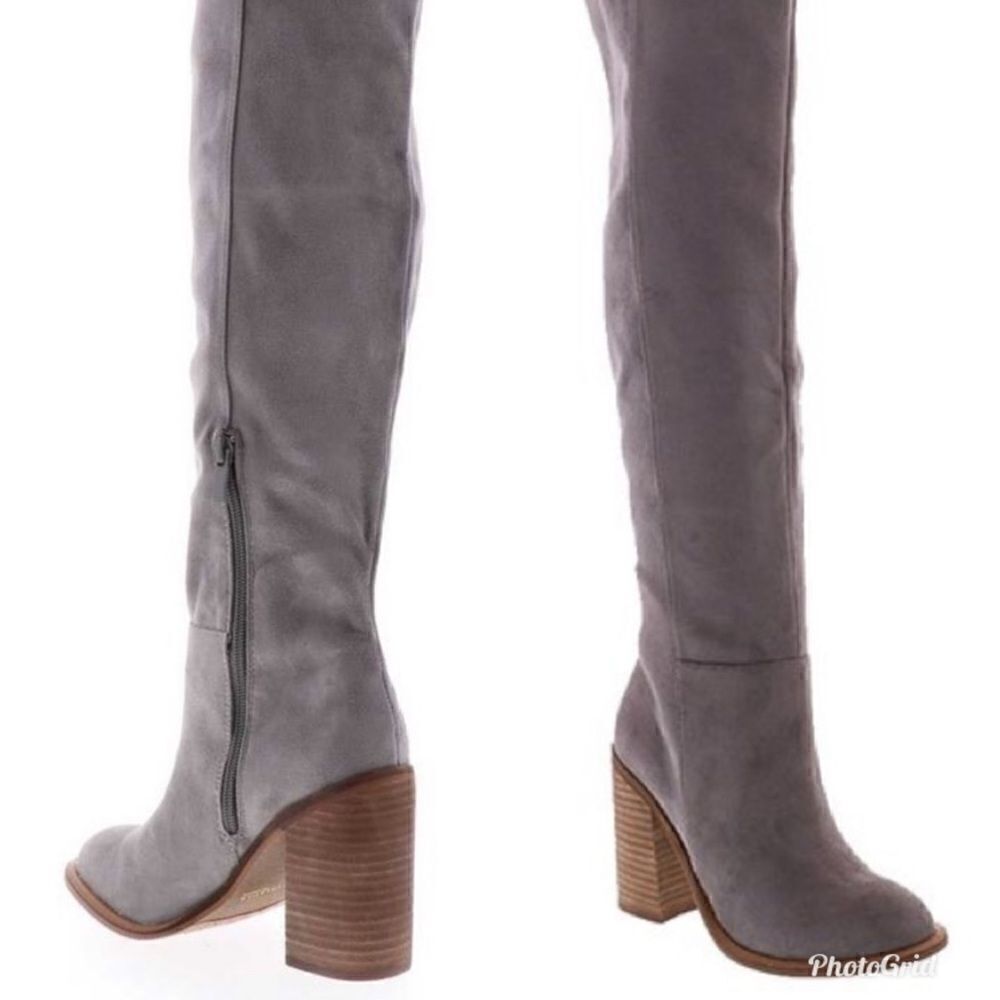 Very Volatile Nate Over the Knee Boot - Picture 2 of 13